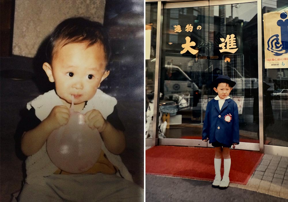 山本しん 幼少期